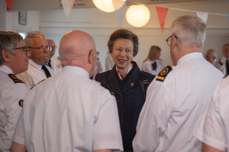 HRH visits NCI Shoreham