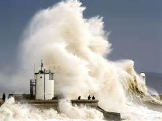 Storm Imogen batters NCI Porthcawl