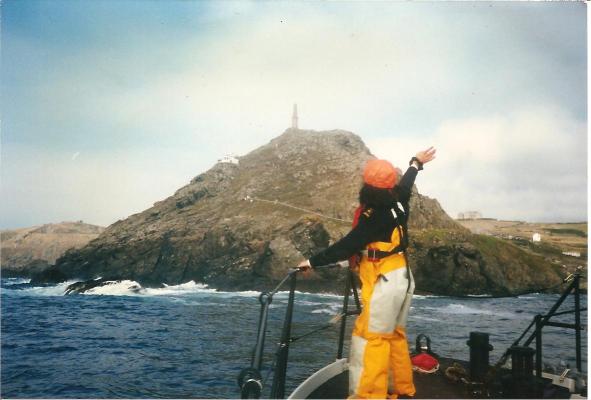 SM Cape Cornwall on RNLI lifeboat