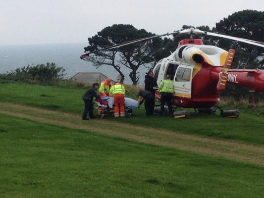 Casualty evacuation at NCI Polruan