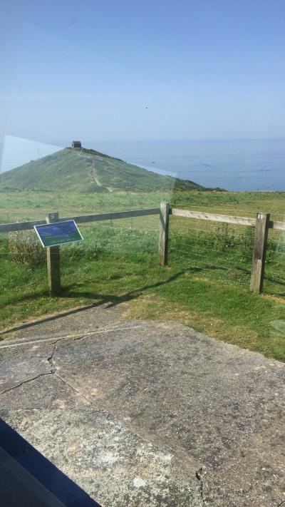 The chapel as seen from Rame Head