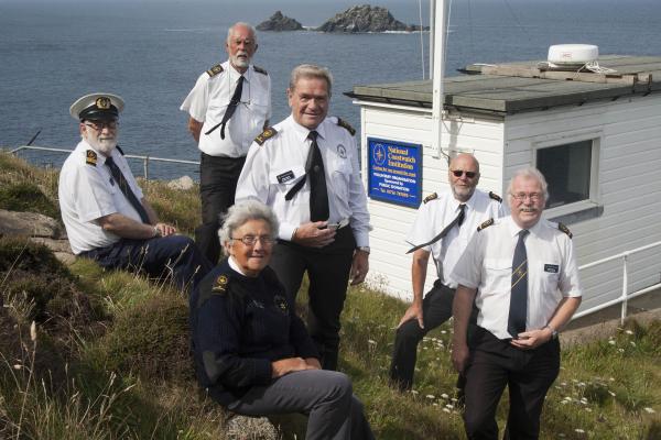 Cape Cornwall Team outside Watchstation