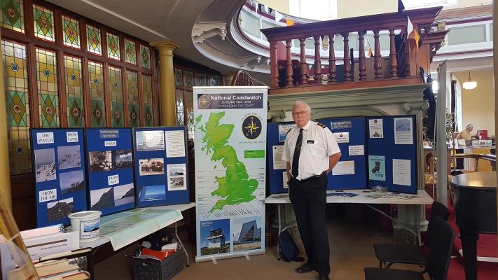 Cape Cornwall's NCI display at St Just Methodist Chapel