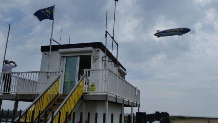 Goodyear Blimp over NCI Shoreham 