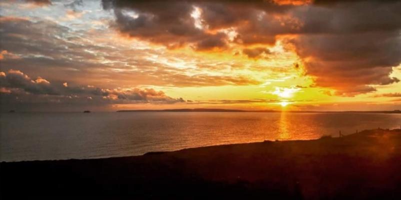 Sunset at Hengistbury Head