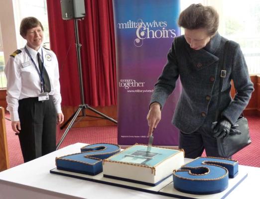 HRH The Princess Royal at the Bass Point 25th Anniversary reception