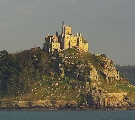 St Michaels Mount from NCI Penzance CCTV