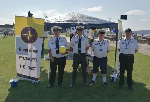 NCI Great Orme on National Coastwatch Day