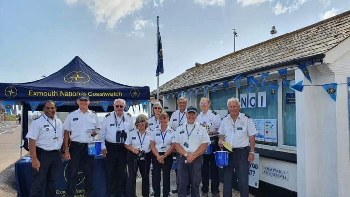 NCI Exmouth on National Coastwatch Day 2021