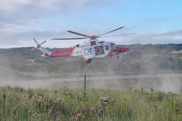 NCI Porthcawl assists HM Coastguard in rescue of two riders