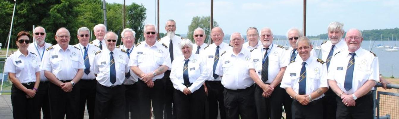 NCI Mablethorpe & Skegness stations on a training day at Rutland Water