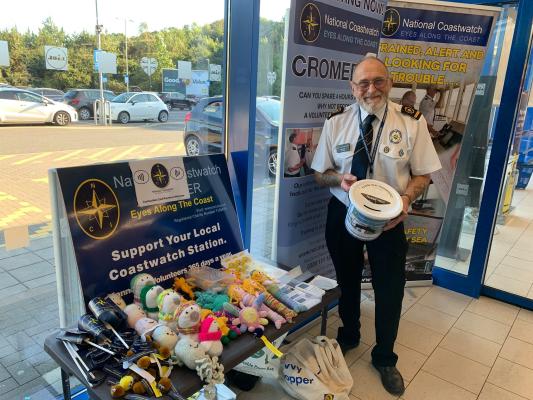 NCI Cromer collecting at supermarket