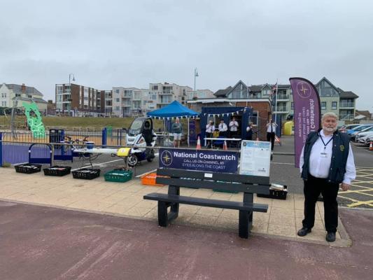 NCI Lee-on-the-Solent's stand at the Lee Victory Festival remembering VJ day