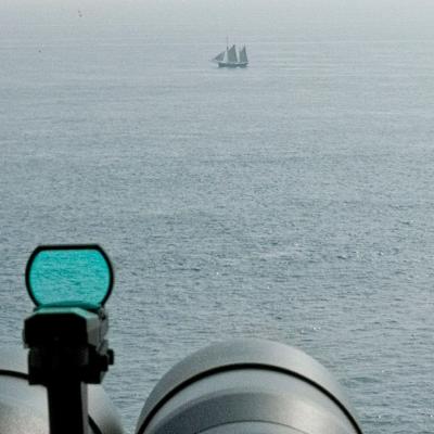 NCI Gwennap Head spot the last surviving west country trading ketch Irene passing the lookout