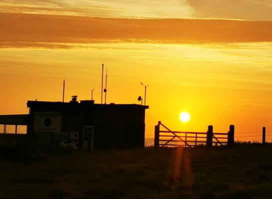 Sunrise over NCI Nare Point