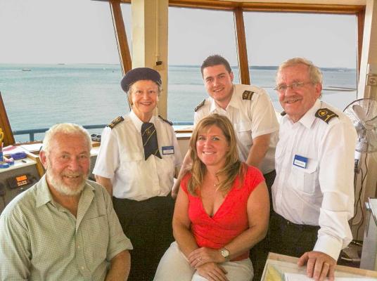 Radio Solent's H2O show broadcast live from Calshot Tower