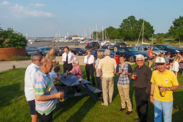 Evening at Jolly Sailor during DFS assessment