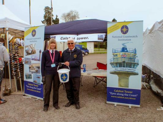 Watchkeepers make collection at Beaulieu Boat Jumble