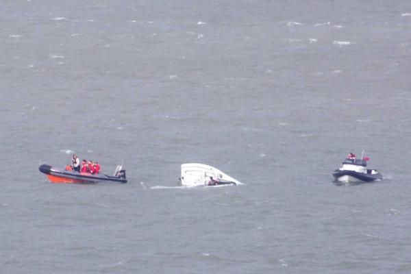 NCI Calshot initiate rescue in Ower Bay