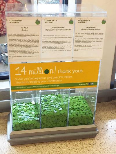 NCI Calshot benefits from Hythe Waitrose Community Chest