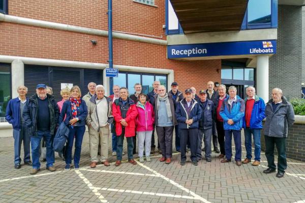 NCI Calshot Tower watchkeepers visit the RNLI College, Poole