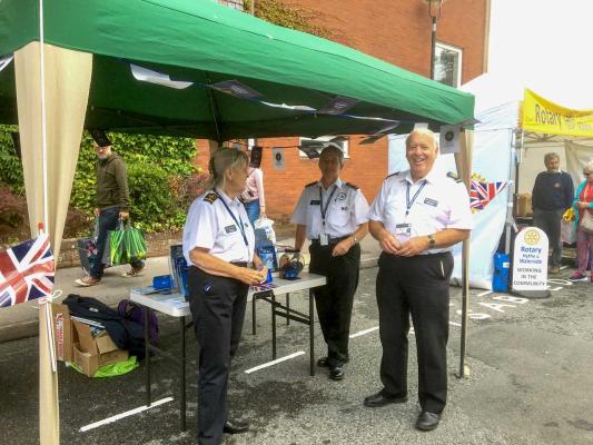 NCI stand at Hythe Activity Day