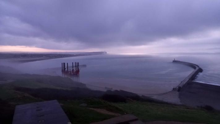 Newhaven in the mist