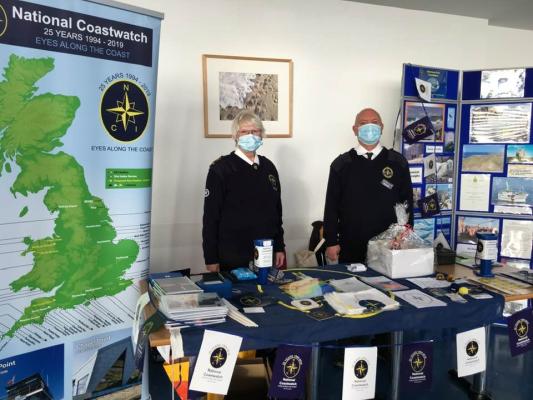 NCI Gwennap Head stand at the Maritime Fair