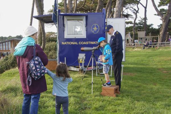 Cub Scouts visit Stone Point  