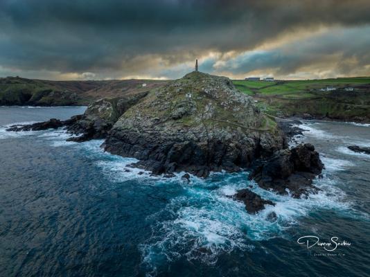 NCI Cape Cornwall from the seaward side