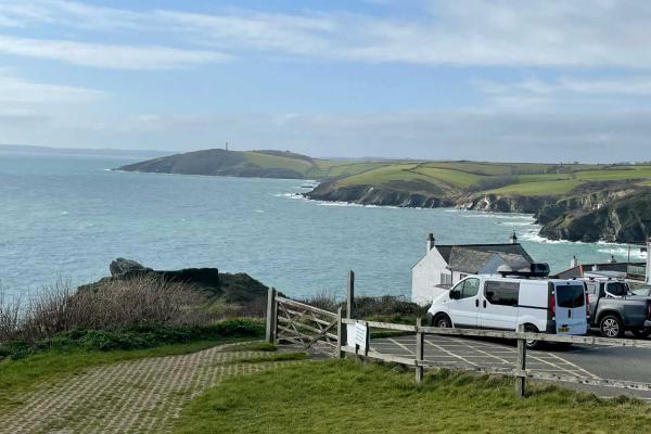 View of the coast from NCI Polruan