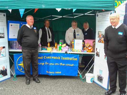 NCI Display during the Golowan Festival