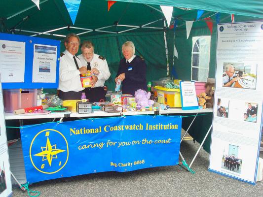 NCI Display during the Golowan Festival