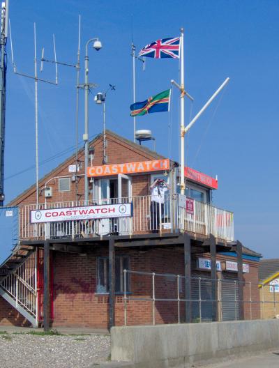 Original station at  Ingoldmells Point  in 2003