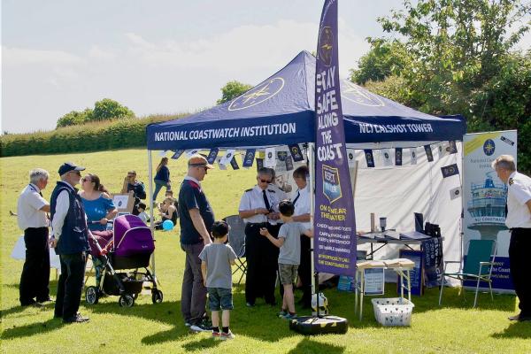 NCI stand at Emergency Services Day, Gang Warily