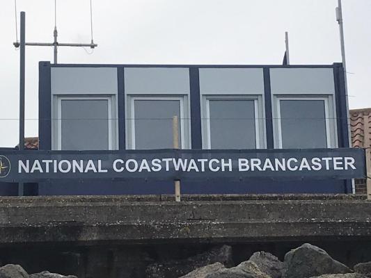 New station from the beach 