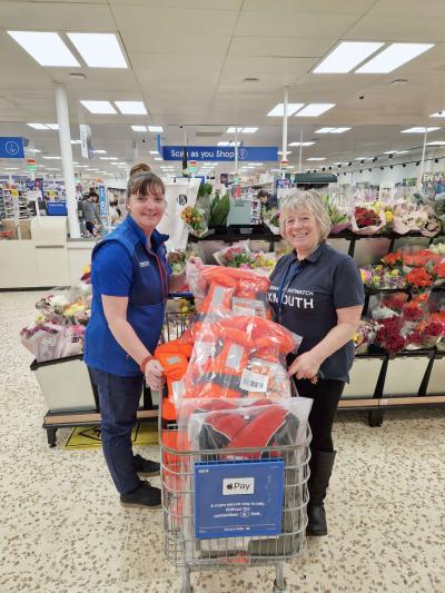 Tesco Coastal Water Safety donation