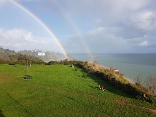 Double Rainbow viewed from the Tower