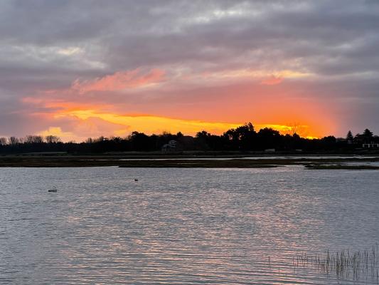 Sunrise at Brancaster Staithe