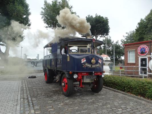NCI 30th Anniversary - The Flag Transported by HMS Sultan's Steam Engine, Sentinel