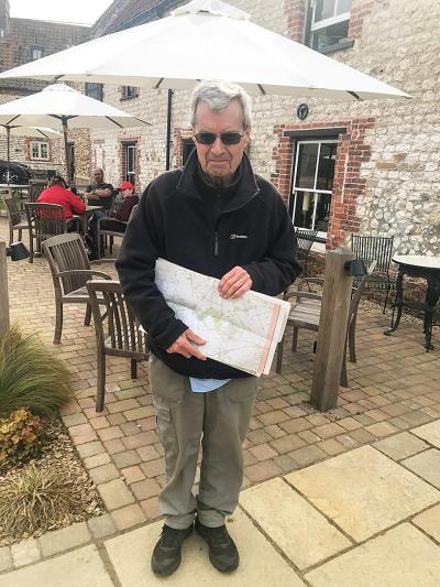 Geoff W 20 mile sponsored walk