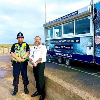 Working alongside the local Police
