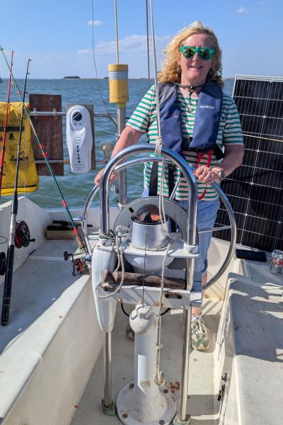 A watchkeeper taking a trip on the River Humber