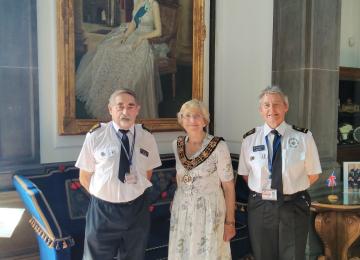 Visit to Lord Mayor of Southampton