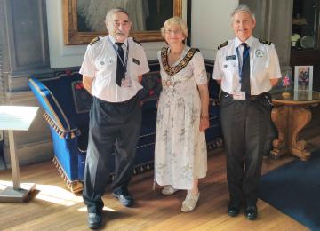 Visit to Lord Mayor of Southampton