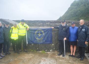 NCI 30th Anniversary Flag at Charlestown Harbour