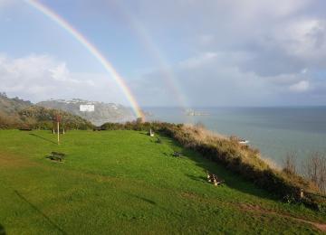 Double Rainbow viewed from the Tower