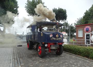 NCI 30th Anniversary - The Flag Transported by HMS Sultan's Steam Engine, Sentinel