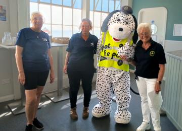 NCI Event with Spot at the Calshot Activities Centre Cafe